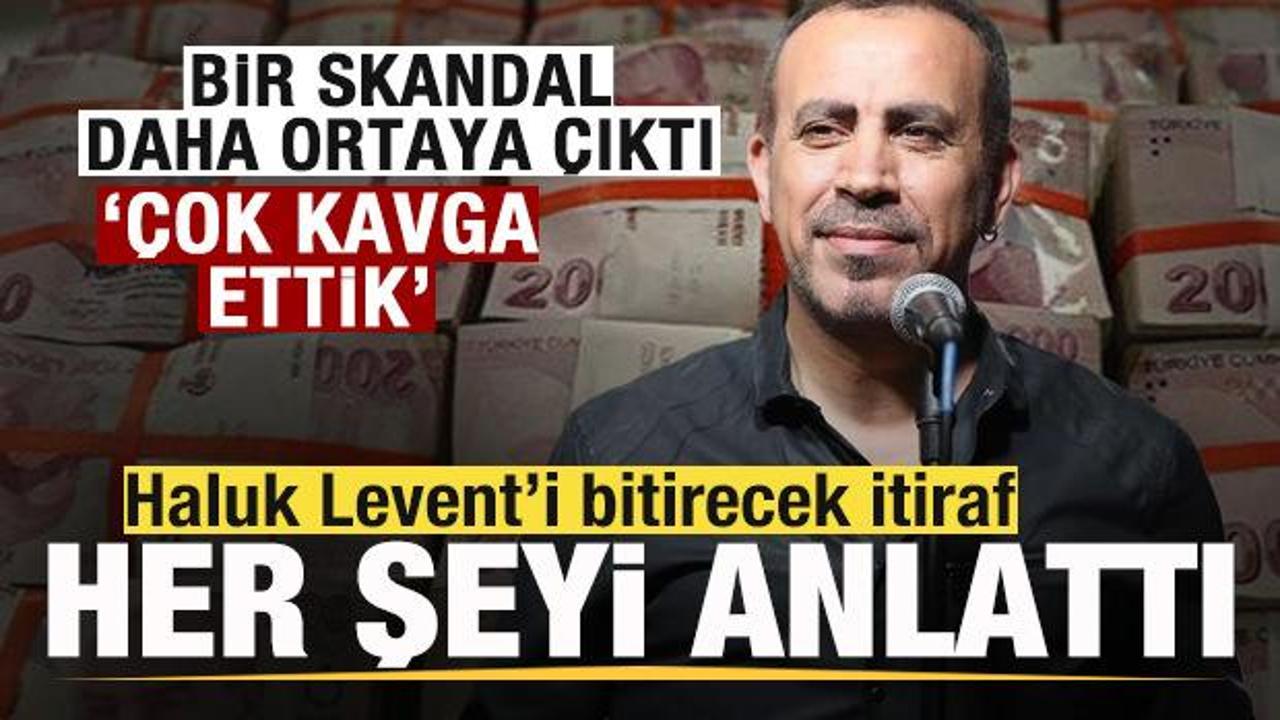 AHBAP skandalı b&uuml;y&uuml;yor! Haluk Levent'e bir darbe daha: &Ccedil;ok kavgalar ettik