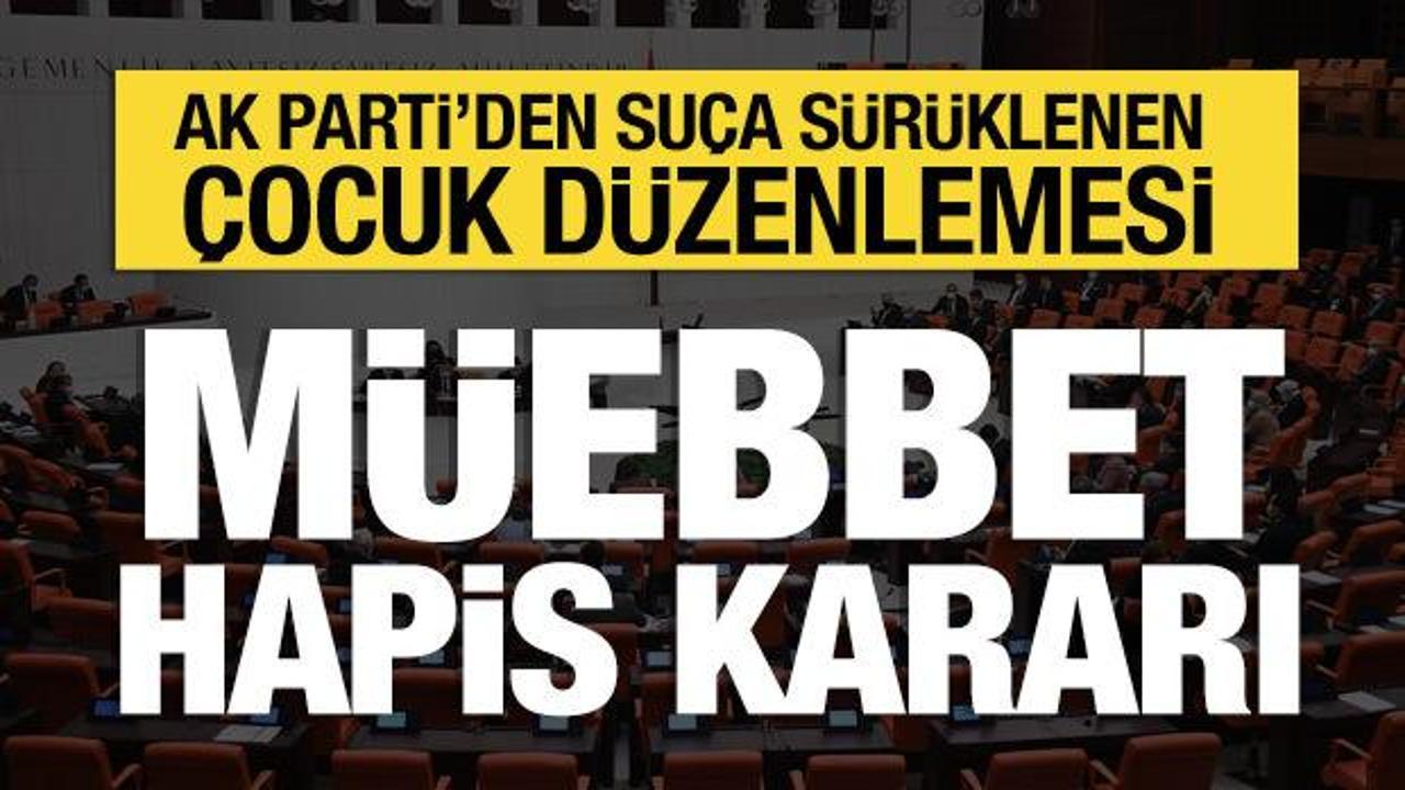 AK Parti'den su&ccedil;a s&uuml;r&uuml;klenen &ccedil;ocuk d&uuml;zenlemesi