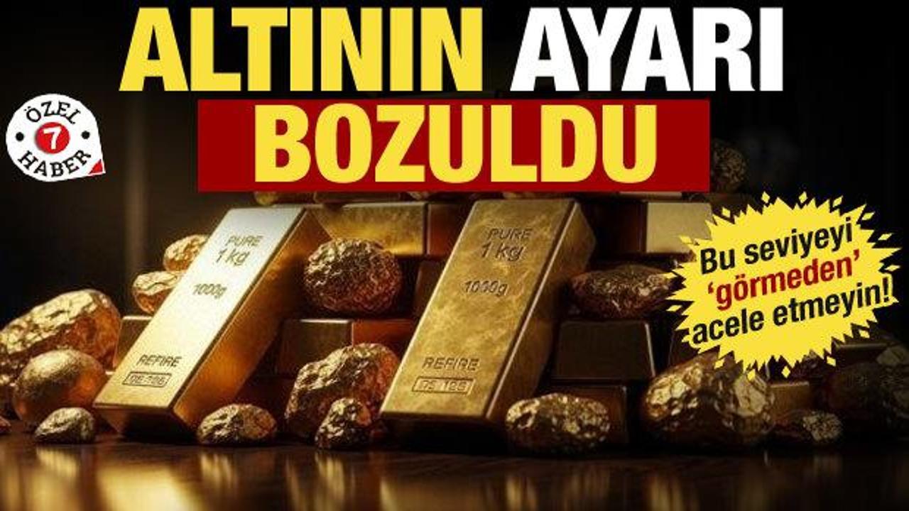 Altının dengesi şaştı! Uzman isim kritik seviyeyi a&ccedil;ıkladı