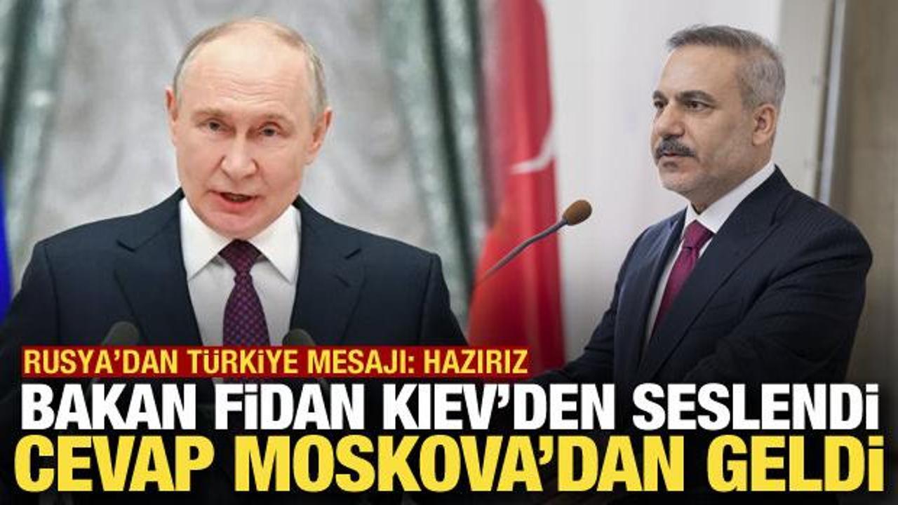 Bakan Fidan'ın a&ccedil;ıklamaları sonrası Kremlin'den T&uuml;rkiye mesajı: Biz hazırız