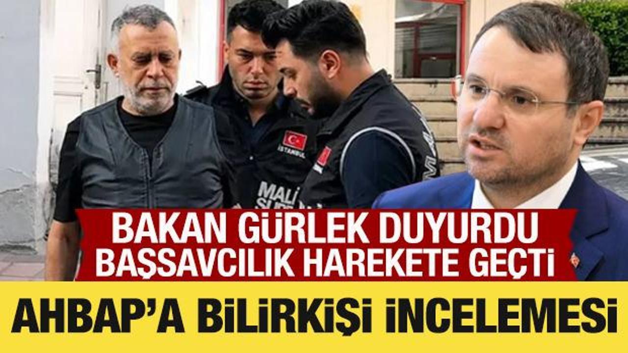 Bakan G&uuml;rlek'ten Ahbap soruşturmasıyla ilgili a&ccedil;ıklama