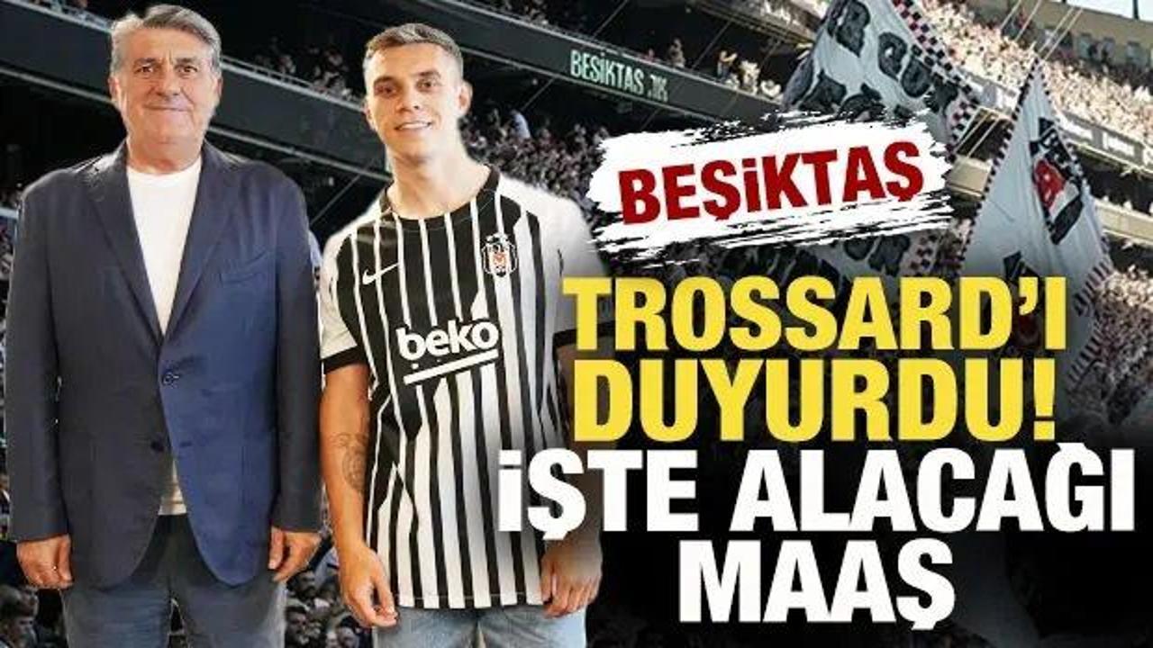 Beşiktaş, Trossard transferini duyurdu: İşte alacağı maaş
