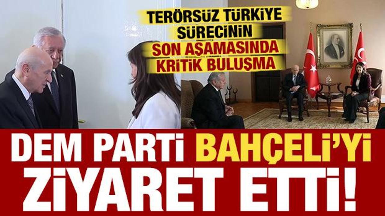 DEM Parti'den Bah&ccedil;eli'ye ziyaret!