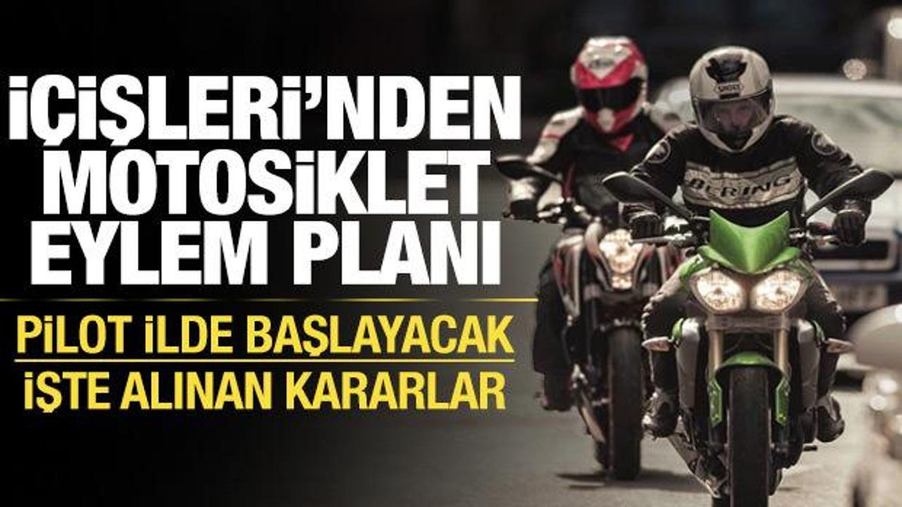 İ&ccedil;işleri'nden motosiklet kazalarına karşı yeni eylem planı