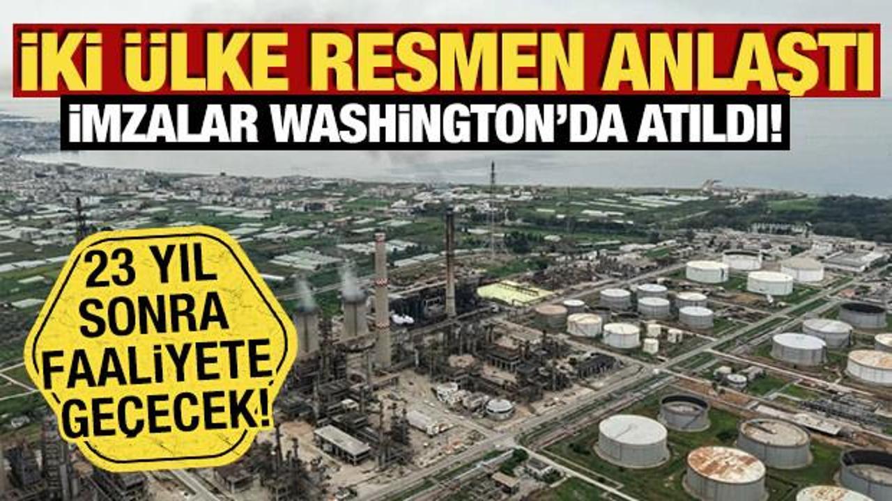 Irak ile Suriye'den kritik imza! 23 yıl sonra faaliyete ge&ccedil;ecek