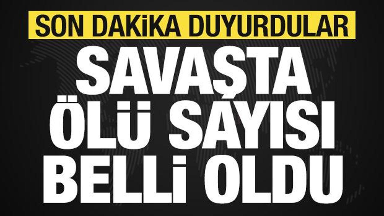 İran son dakika duyurdu! Savaşta &ouml;l&uuml; sayısı a&ccedil;ıklandı! ABD'den kanlı saldırılar