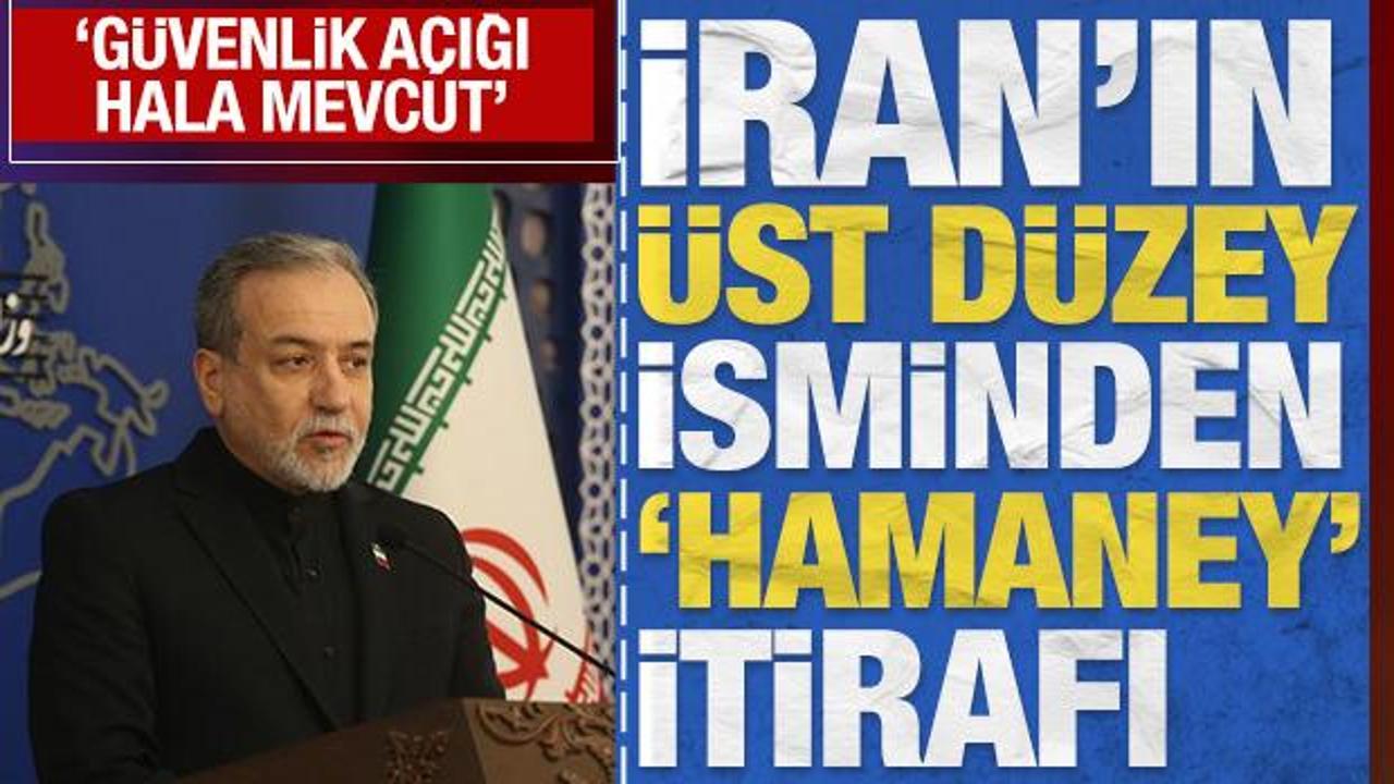 İran'dan 'Hamaney' itirafı: 'G&uuml;venlik a&ccedil;ığı muhtemelen hala mevcut'