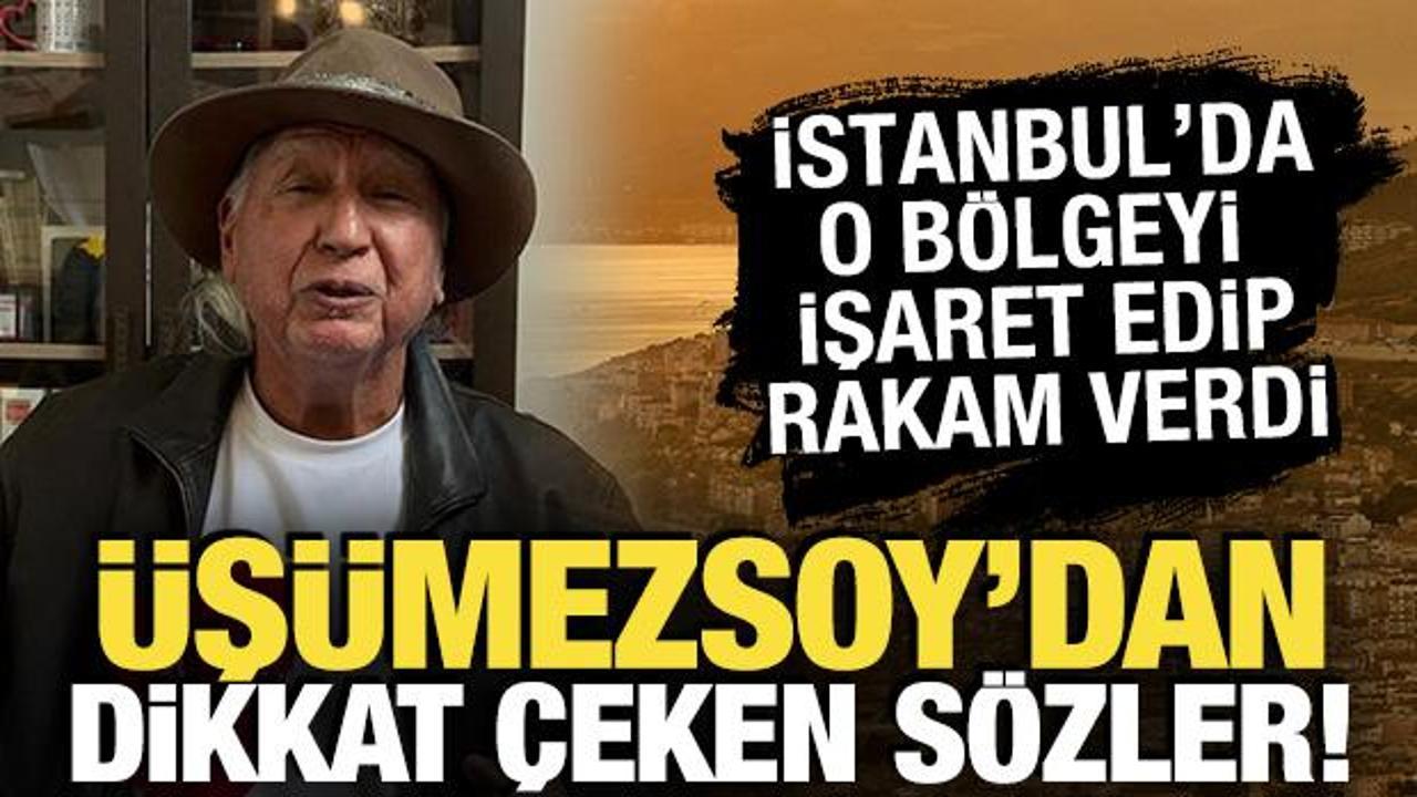 İstanbul&rsquo;da b&uuml;y&uuml;k deprem bekleniyor mu? Şener &Uuml;ş&uuml;mezsoy'dan dikkat &ccedil;eken s&ouml;zler