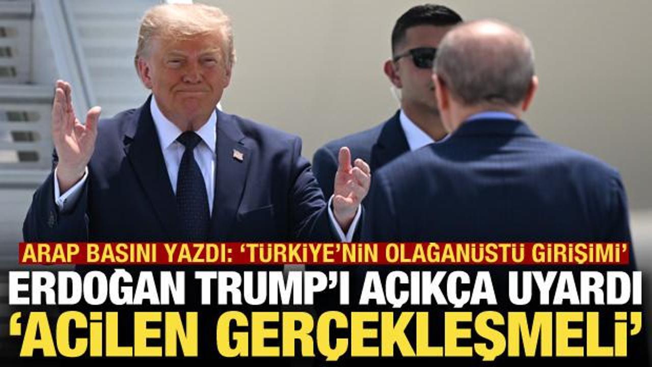 L&uuml;bnan basını: Trump, T&uuml;rkiye'nin fikrini uyguluyor! Netanyahu'ya &ccedil;ağrı