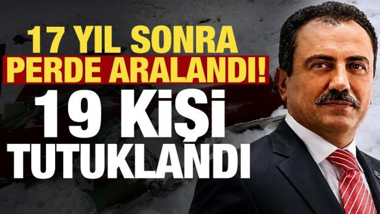 Muhsin Yazıcıoğlu soruşturmasında 19 kişi tutuklandı