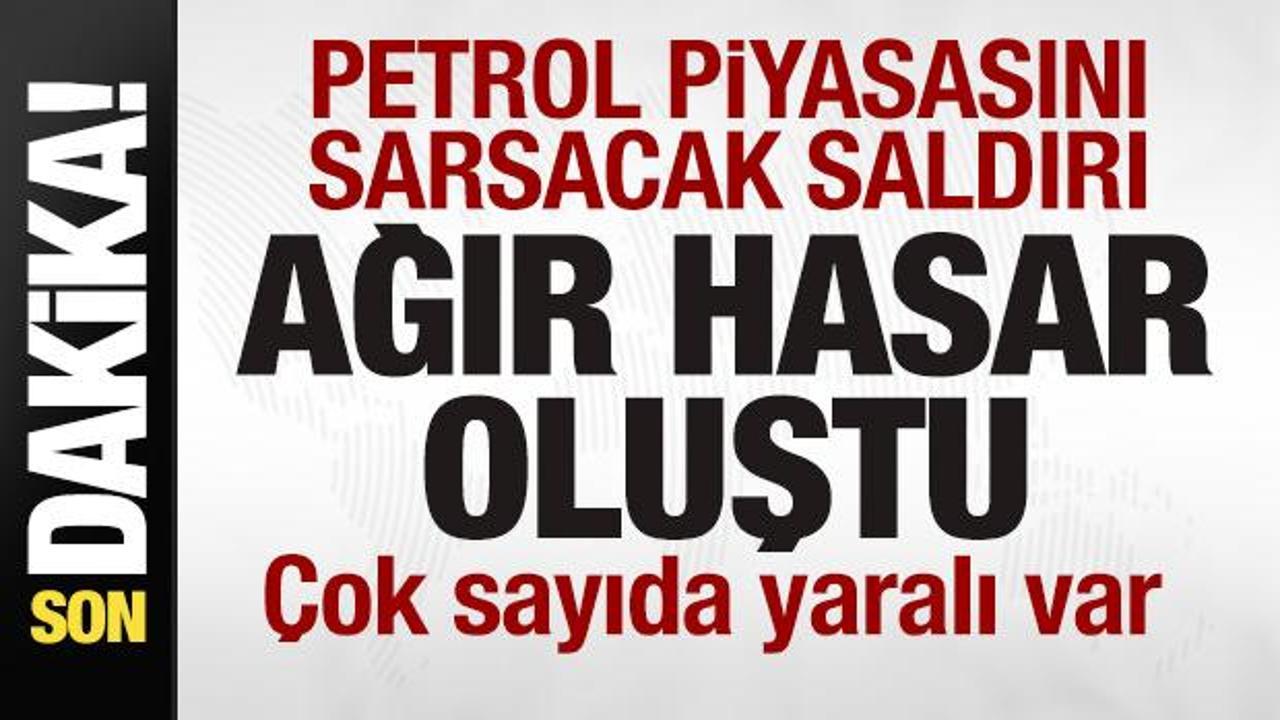 Petrol piyasasını sarsacak saldırı! Ağrı hasar oluştu! Çok sayıda yaralı var Petrol piyasasını sarsacak saldırı! Ağrı hasar oluştu! Çok sayıda yaralı var