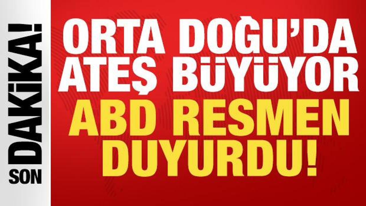 Son dakika: ABD ordusu resmen duyurdu: İran'a karşı yeni hava saldırısı!