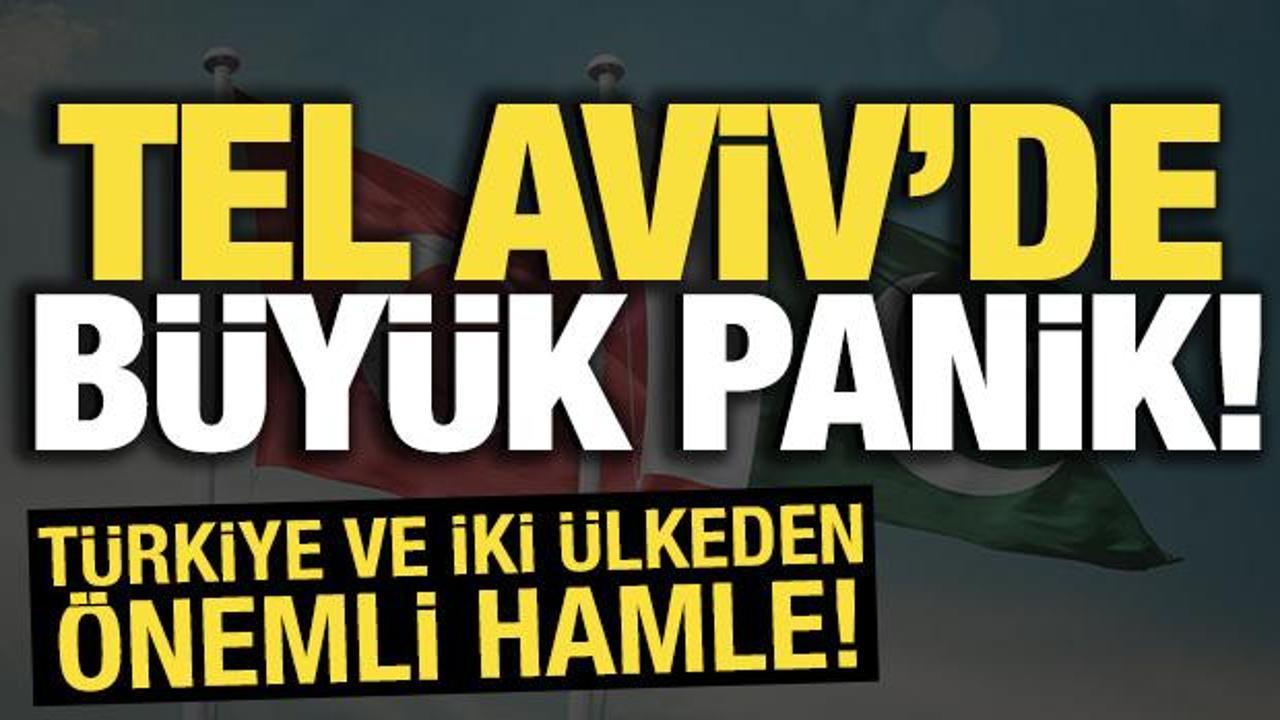 Türkiye ve iki ülkeden önemli hamle! Tel Aviv’de büyük panik