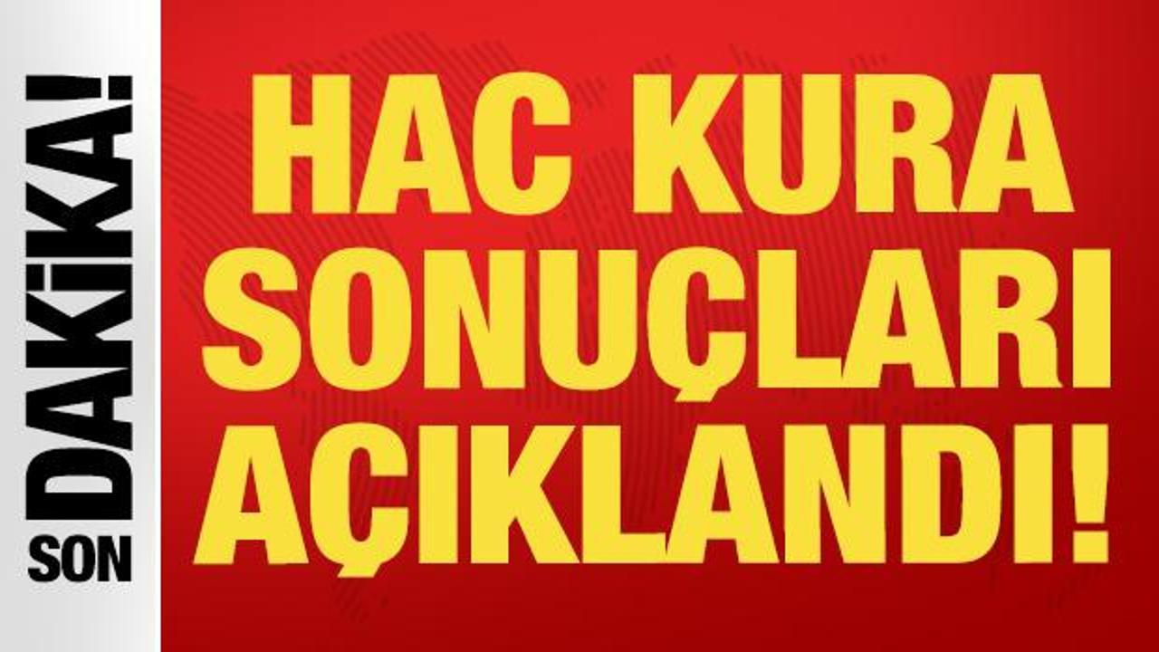 2027 hac kura sonu&ccedil;ları a&ccedil;ıklandı: Sonu&ccedil;lar nasıl &ouml;ğrenilecek?