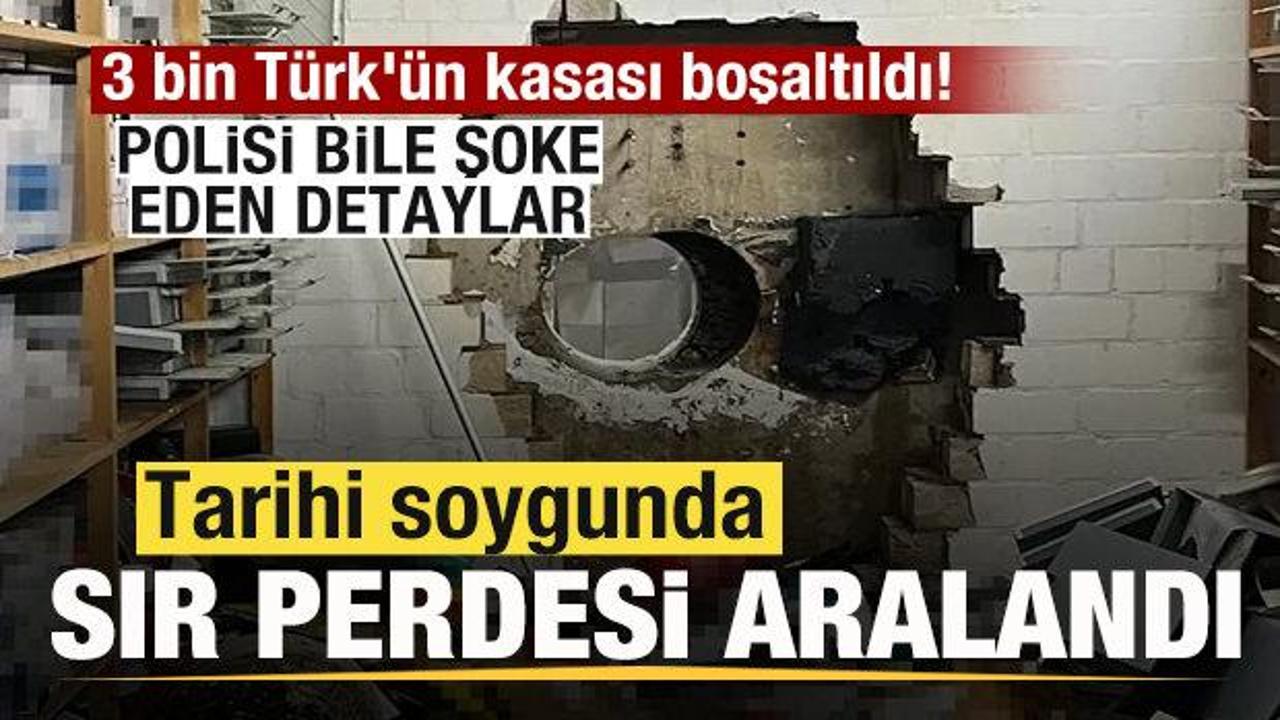 3 bin T&uuml;rk'&uuml;n kasası boşaltıldı! Sır perdesi aralandı: Yargılanırken 3 banka soymuşlar! 