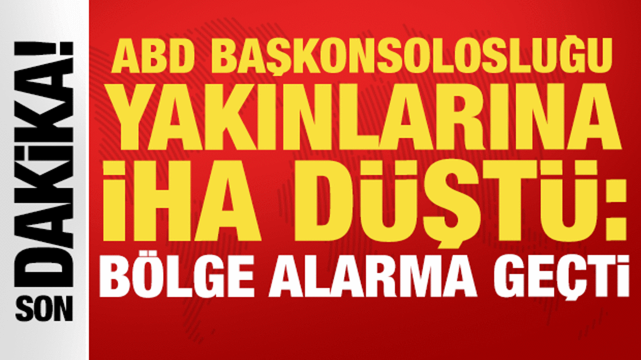Erbil'deki ABD Başkonsolosluğu binası ve çevresi