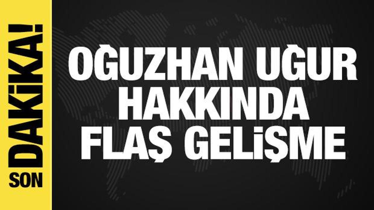 Ahbap soruşturması: Oğuzhan Uğur hakkında son dakika gelişmesi Ahbap soruşturması: Oğuzhan Uğur hakkında son dakika gelişmesi