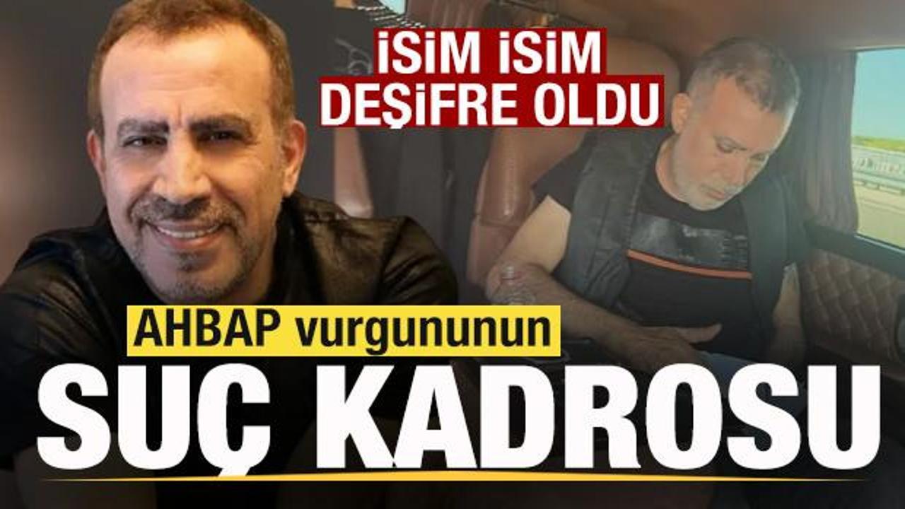 AHBAP vurgununun suç kadrosu! İsim isim deşifre oldu!