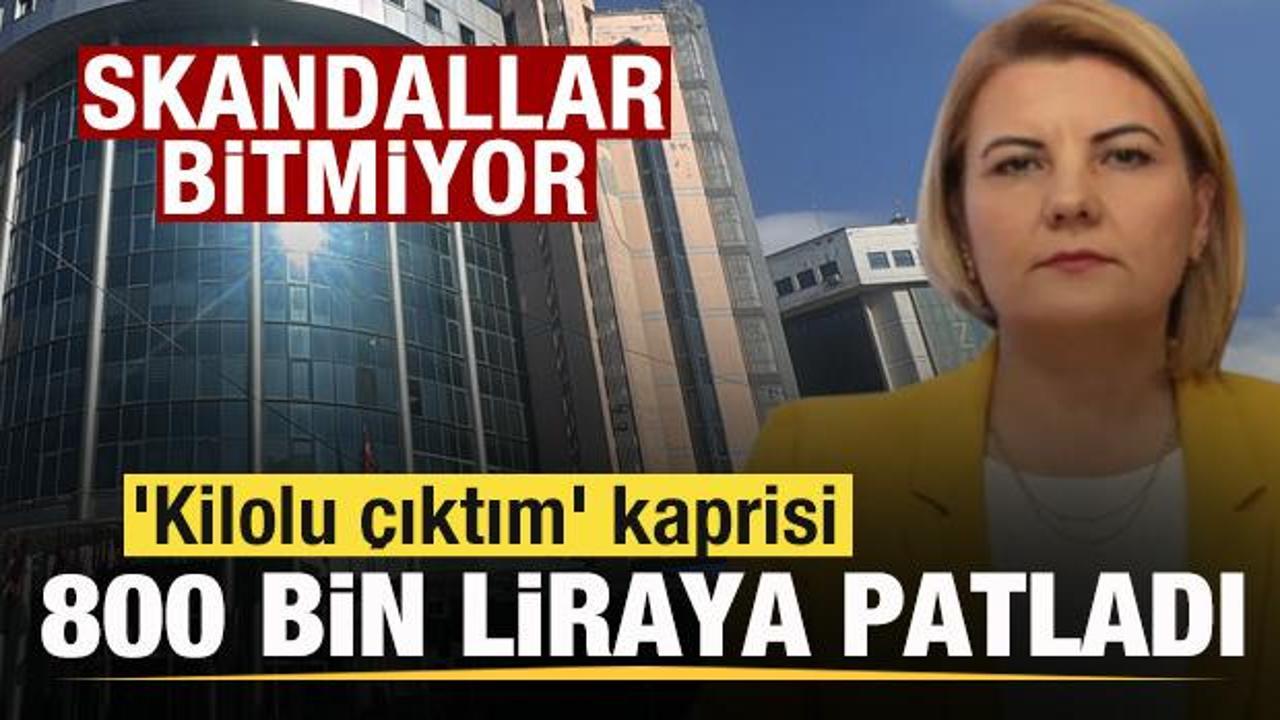 Bir skandal daha! Fatma Kaplan H&uuml;rriyet'in 'Kilolu &ccedil;ıktım' kaprisi 800 bin liraya patladı