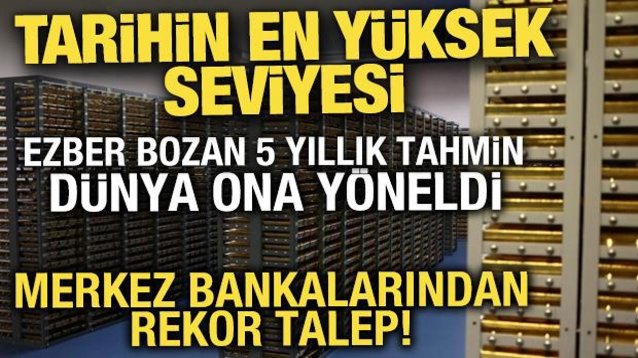 D&uuml;nya altına y&ouml;neliyor! Merkez bankalarından rekor beklenti