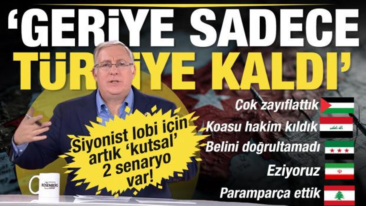 Evanjelik İsim Rosenberg'den k&uuml;stah s&ouml;zler: İran'dan sonra geriye sadece T&uuml;rkiye kaldı