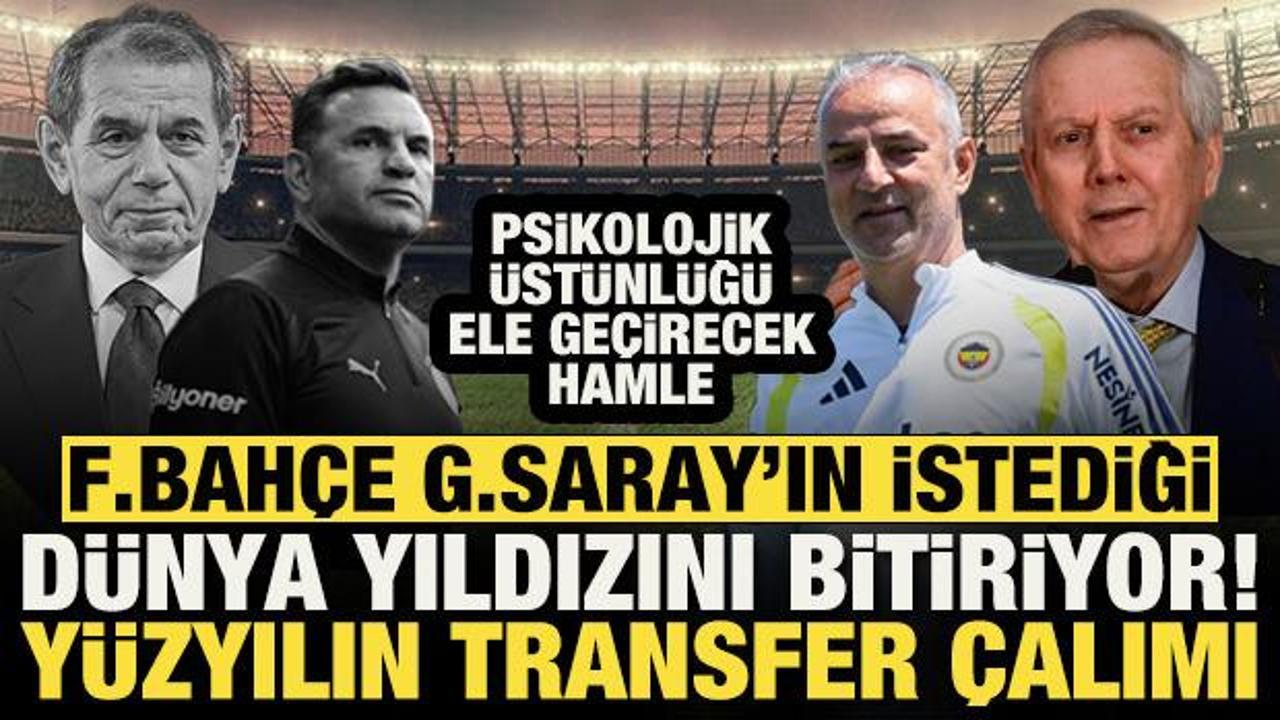 Fenerbah&ccedil;e'den Galatasaray'a tarihi transfer &ccedil;alımı! Psikolojik &uuml;st&uuml;nl&uuml;ğ&uuml; ele ge&ccedil;irecekler