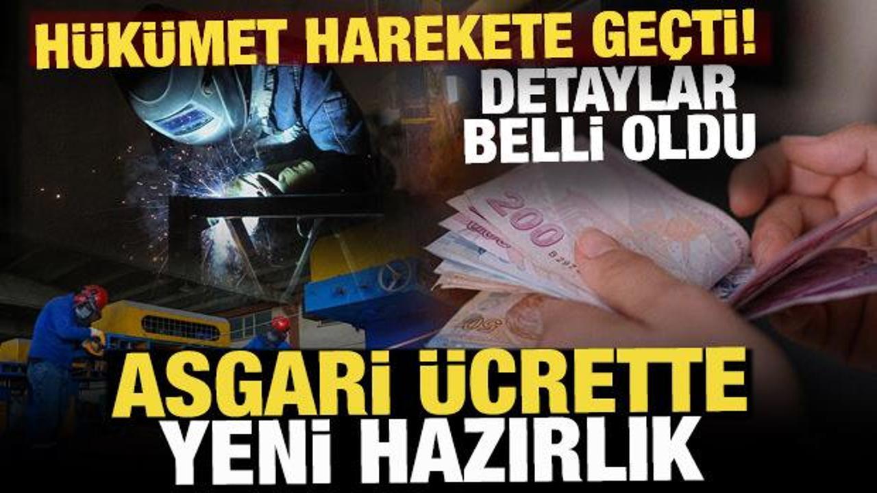 H&uuml;k&uuml;met asgari &uuml;cret i&ccedil;in yeni modeli masaya yatırdı: Sekt&ouml;re ve b&ouml;lgeye g&ouml;re değişecek