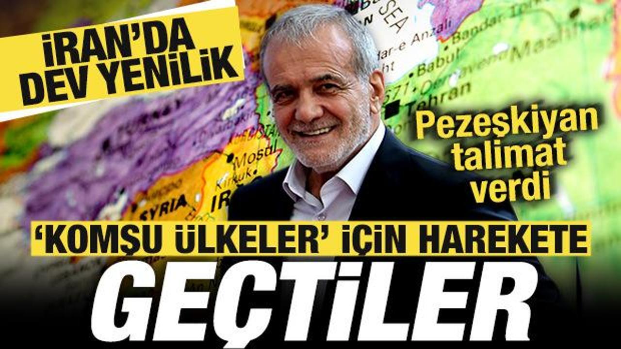 İran’da dev yenilik! Pezeşkiyan talimat verdi! Komşu ülkeler için harekete geçtiler İran’da dev yenilik! Pezeşkiyan talimat verdi! Komşu ülkeler için harekete geçtiler