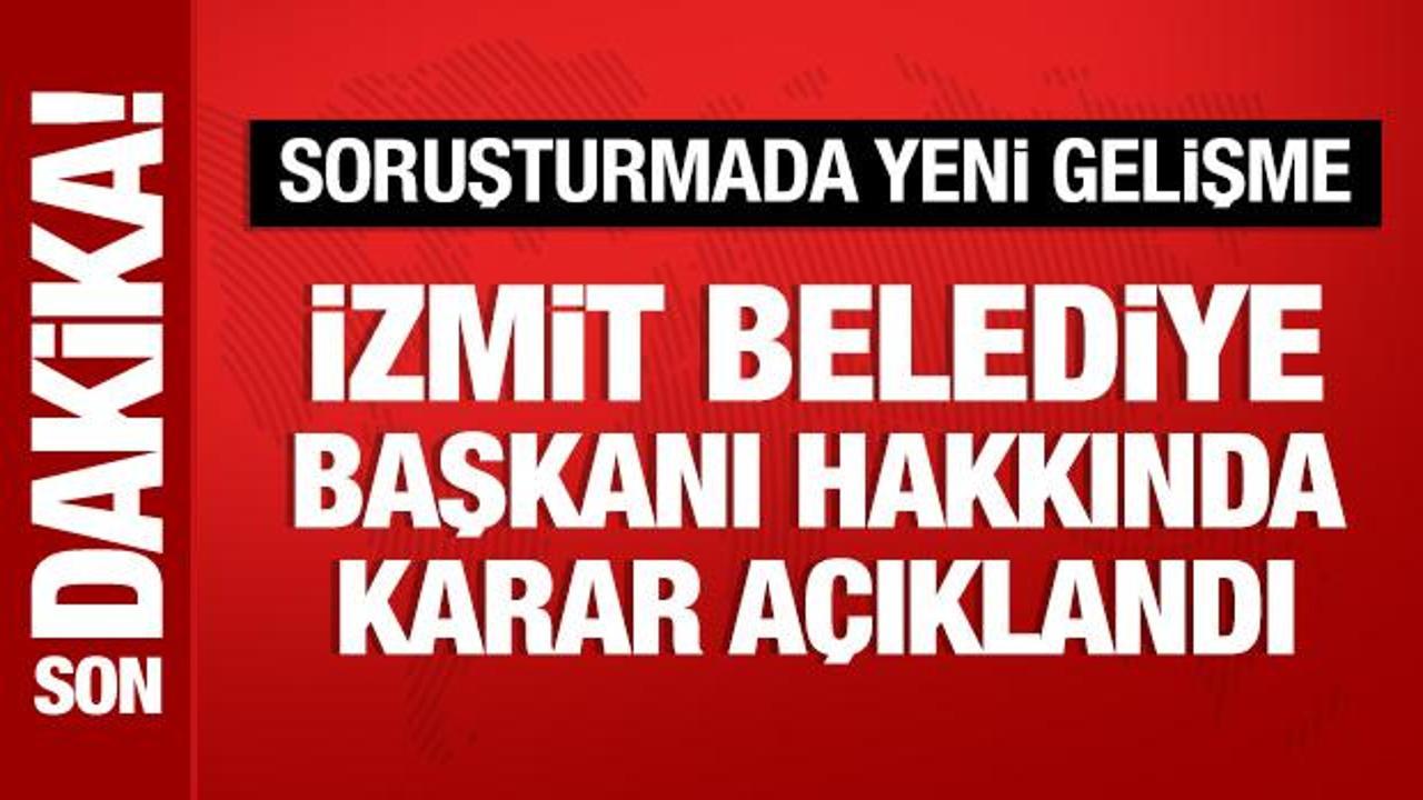 İzmit Belediye Başkanı dahil 20 şüpheli tutuklandı İzmit Belediye Başkanı dahil 20 şüpheli tutuklandı