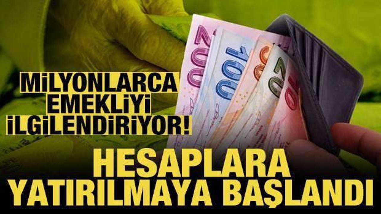 Memur emeklilerine zam farkı &ouml;demeleri bug&uuml;n yapılacak