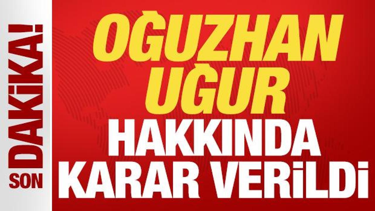 AHBAP soruşturmasında son dakika kararı: Oğuzhan Uğur Tutuklandı! AHBAP soruşturmasında son dakika kararı: Oğuzhan Uğur Tutuklandı!
