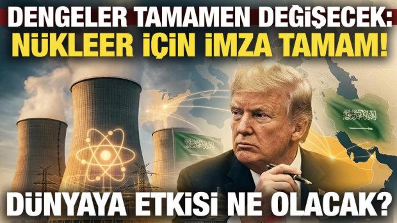 Orta Doğu'da dengeler değişecek: N&uuml;kleer anlaşma i&ccedil;in imzalar atıldı!