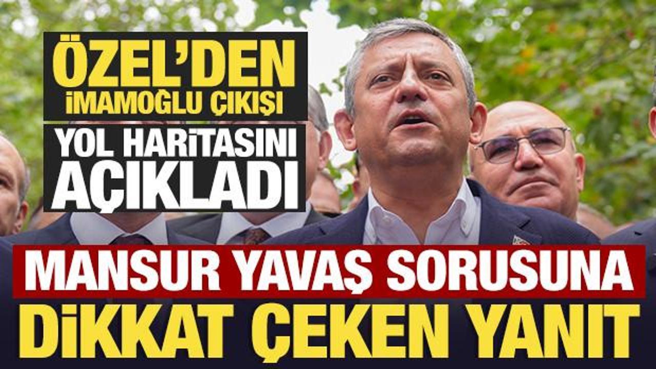 &Ouml;zg&uuml;r &Ouml;zel'den son dakika Mansur Yavaş a&ccedil;ıklaması