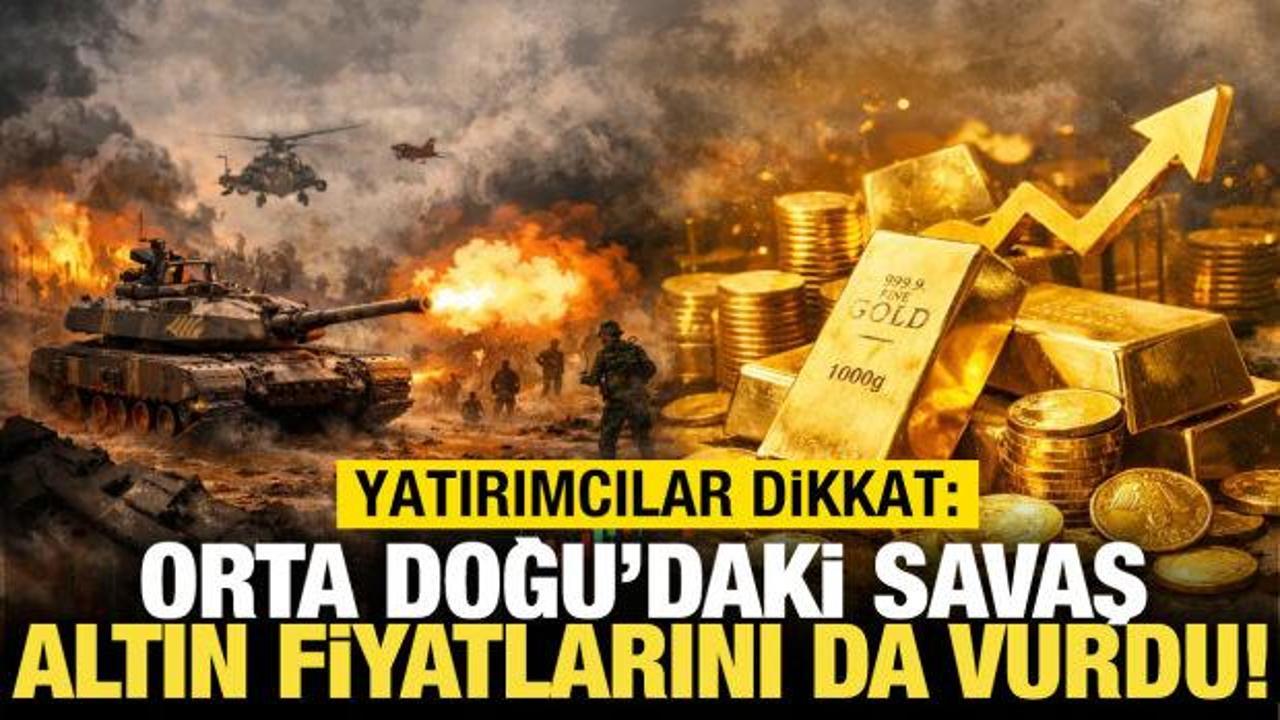 Savaş altını vurdu! Fiyatlar d&uuml;ş&uuml;yor