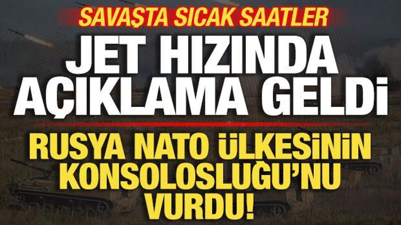Savaşta sıcak saatler! Rusya NATO ülkesinin Konsolosluğu’nu vurdu! Peş peşe açıklamalar