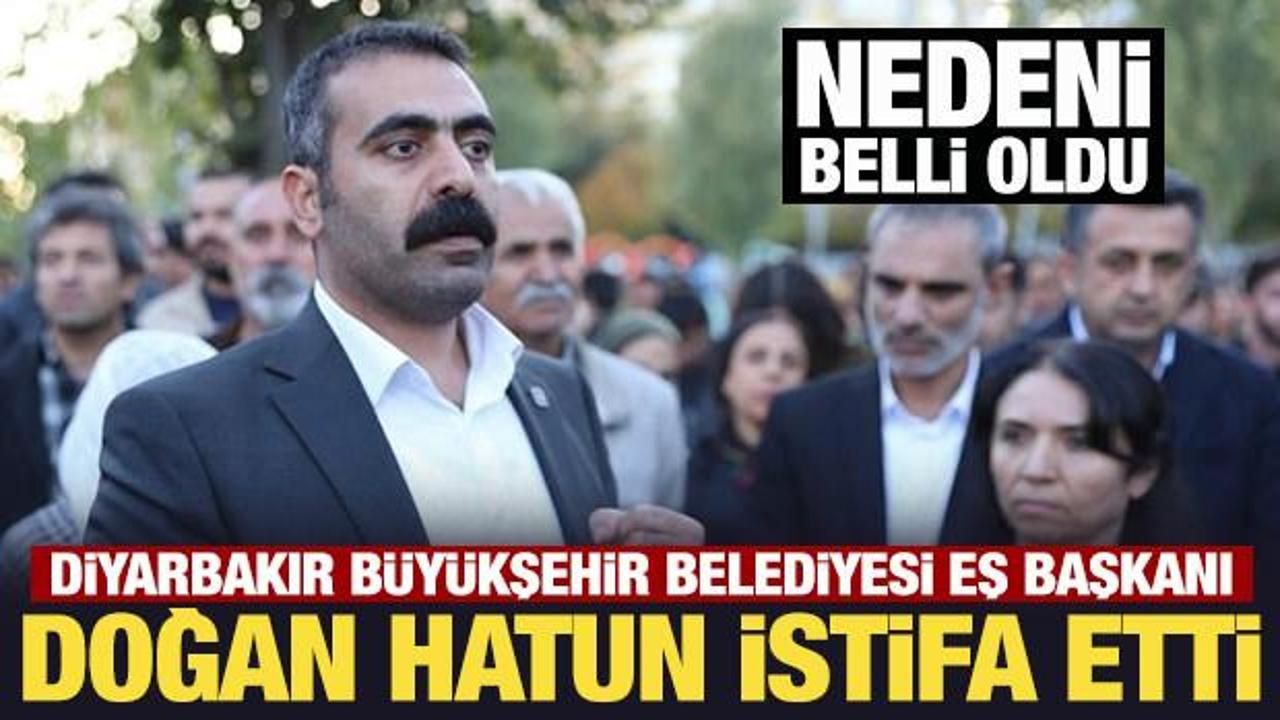 Son Dakika: Diyarbakır B&uuml;y&uuml;kşehir Belediyesi Eş Başkanı Doğan Hatun istifa etti