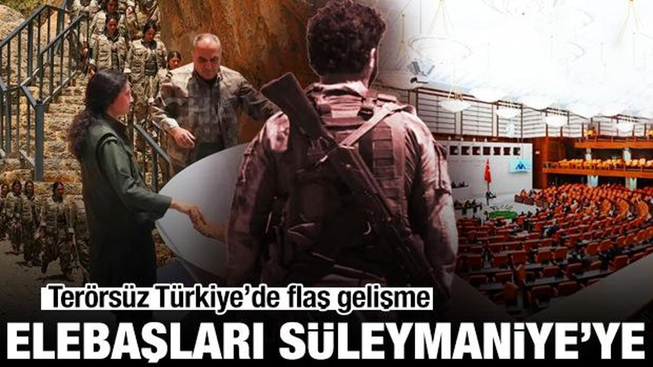 Terörsüz Türkiye’de flaş gelişme: PKK elebaşları Süleymaniye’ye gönderilecek Terörsüz Türkiye’de flaş gelişme: PKK elebaşları Süleymaniye’ye gönderilecek