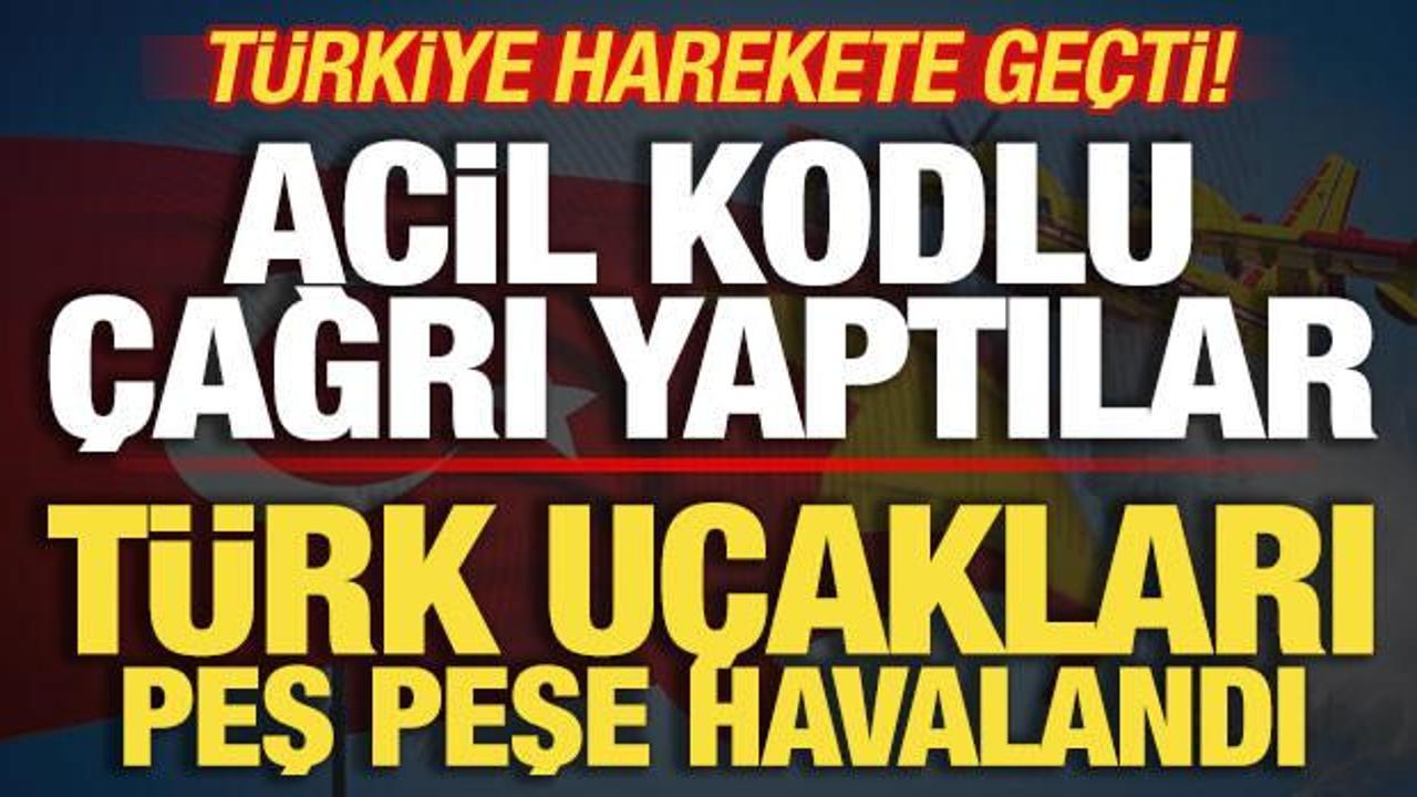 T&uuml;rkiye'den son dakika İspanya duyurusu! Acil kodlu &ccedil;ağrı yaptılar! 2 u&ccedil;ak havalandı