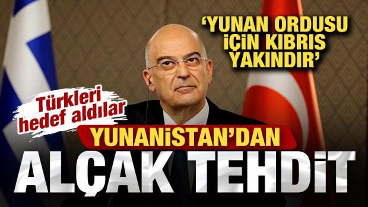 Yunanistan'dan al&ccedil;ak tehdit! T&uuml;rkleri hedef aldılar: Yunan ordusu i&ccedil;in Kıbrıs yakındır!