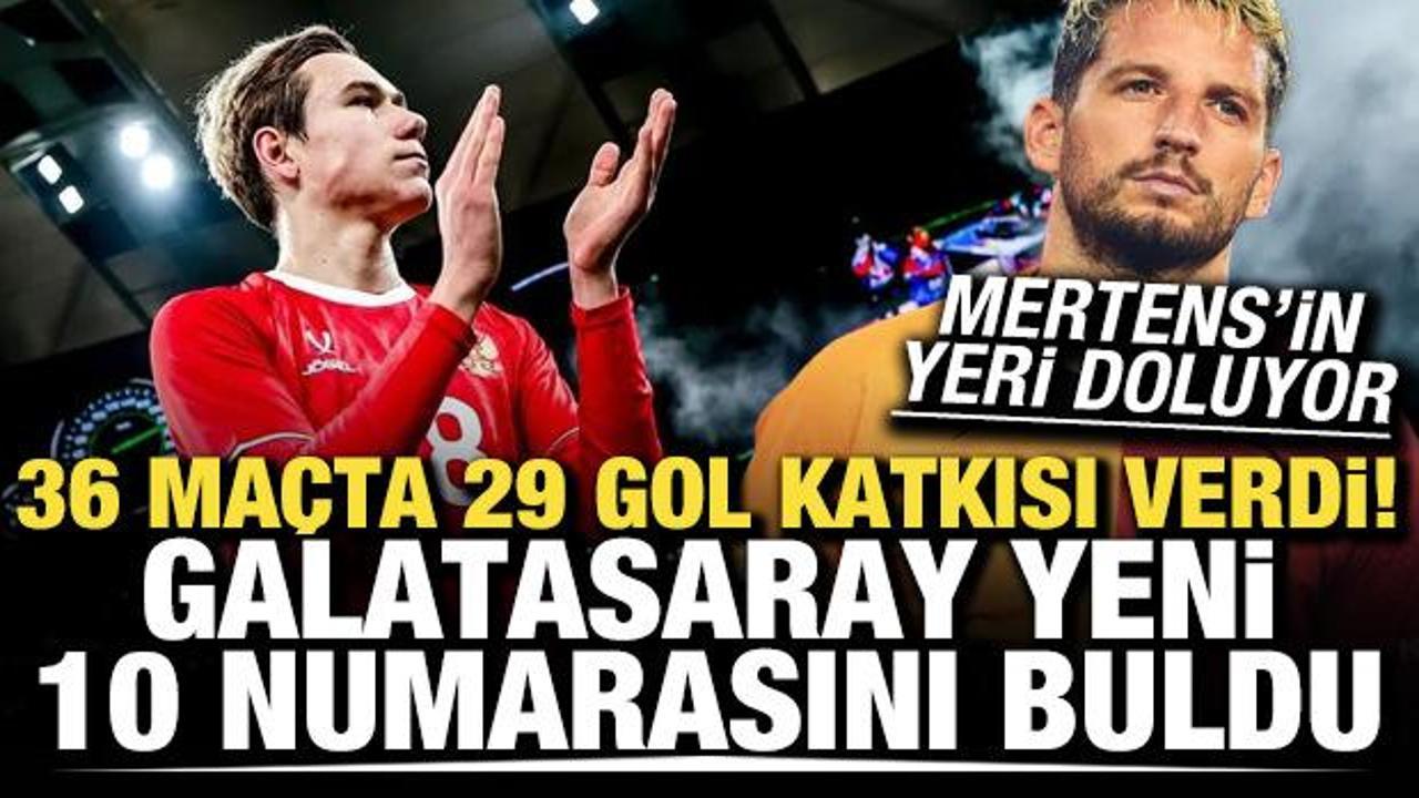 36 ma&ccedil;ta 29 gol katkısı verdi! Galatasaray yeni 10 numarasını buldu