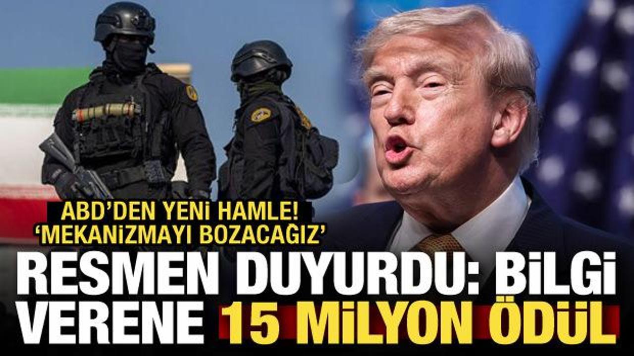 ABD İranlı şirketi hedef aldı: Bilgi sağlayana 15 milyon dolar ödül!