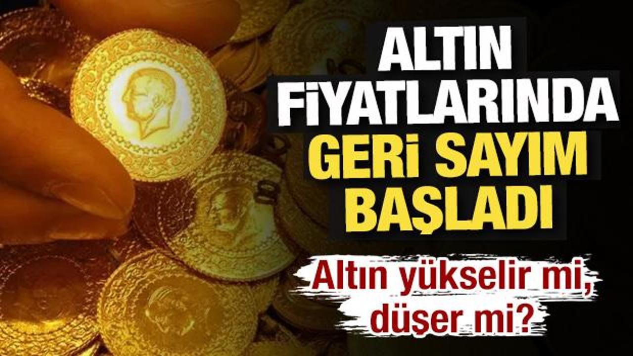 Altın fiyatları i&ccedil;in geri sayım başladı: Altın y&uuml;kselir mi, d&uuml;şer mi?