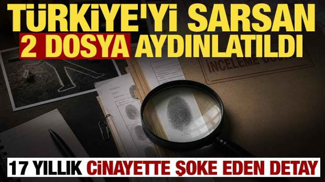 Bakan G&uuml;rlek duyurdu: 2 faili me&ccedil;hul dosya daha &ccedil;&ouml;z&uuml;ld&uuml;! 17 yıllık cinayette şok detay...