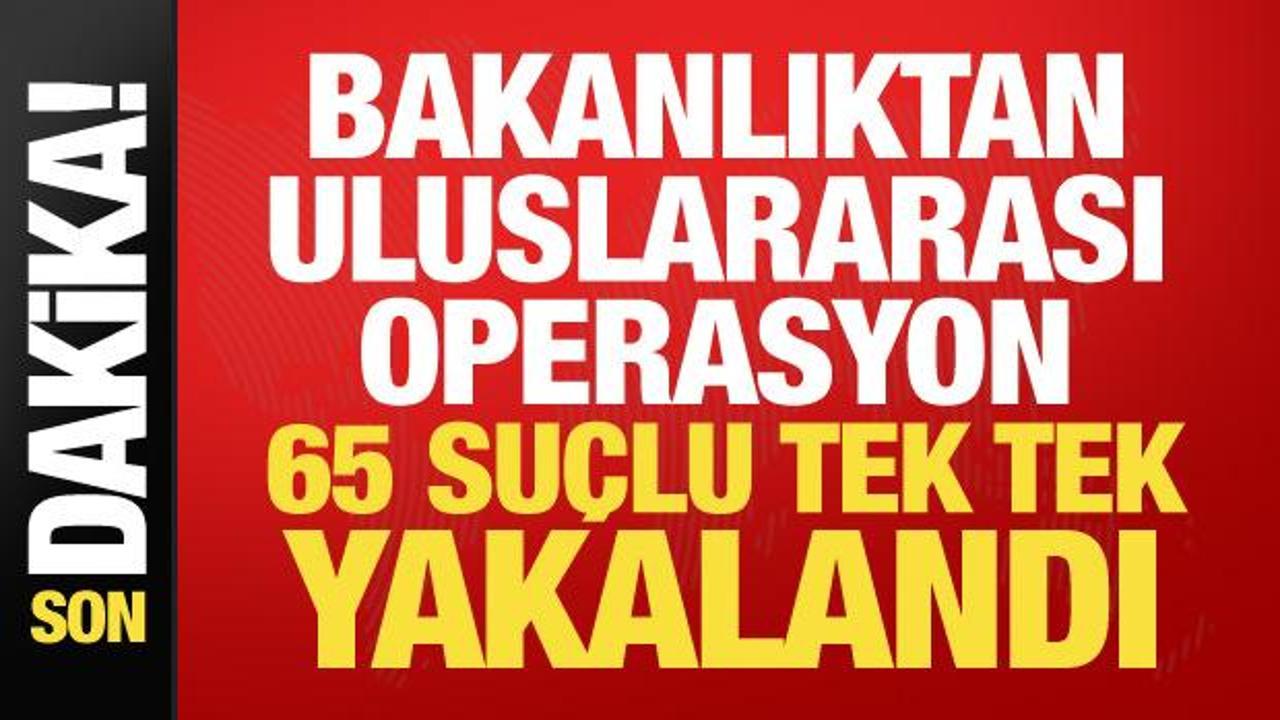 İçişleri Bakanlığı operasyon açıklaması