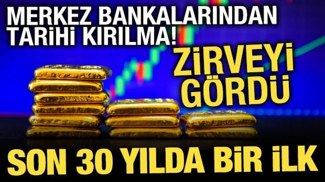D&uuml;nya Altın Konseyi a&ccedil;ıkladı: Altın talebinde tarihi zirve g&ouml;r&uuml;ld&uuml;