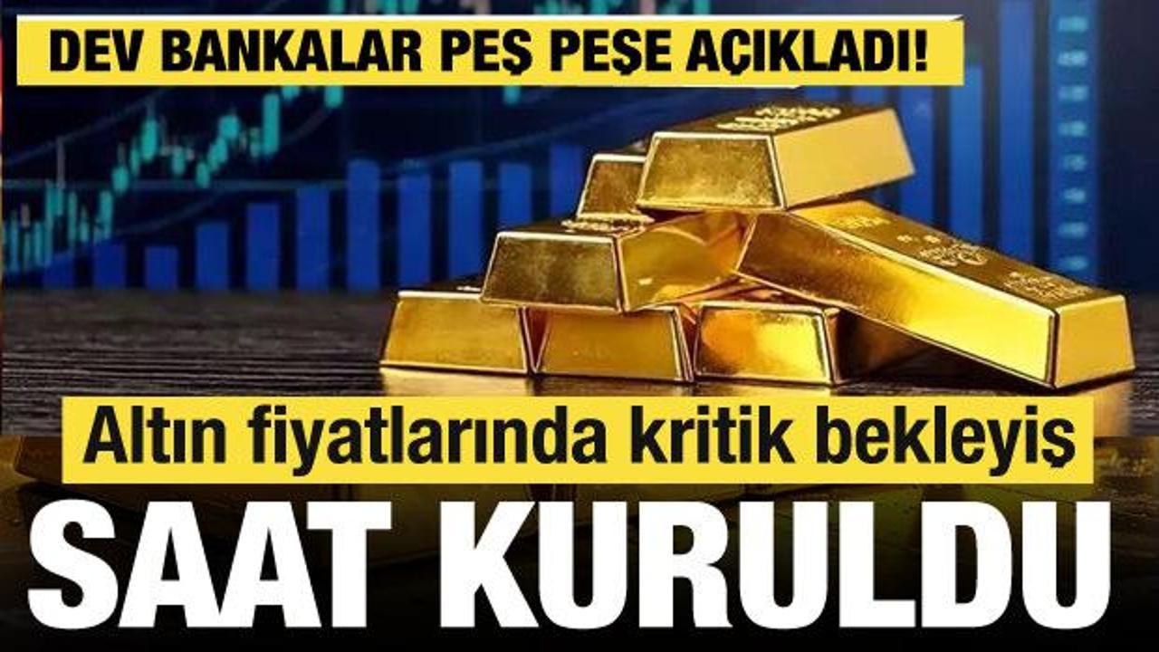 Fed kararı &ouml;ncesi altın alarmı! D&uuml;nya devlerinden peş peşe dikkat &ccedil;eken a&ccedil;ıklamalar