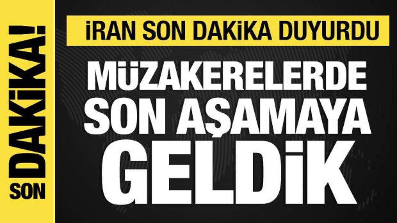 İran ile Umman m&uuml;zakerelerde son aşamaya geldi
