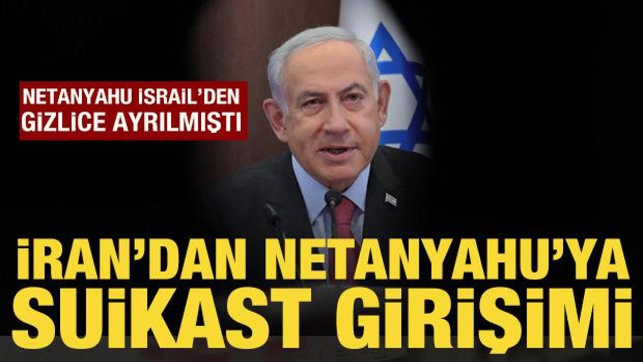İsrailli bakan duyurdu: Netanyahu'ya suikast girişimi