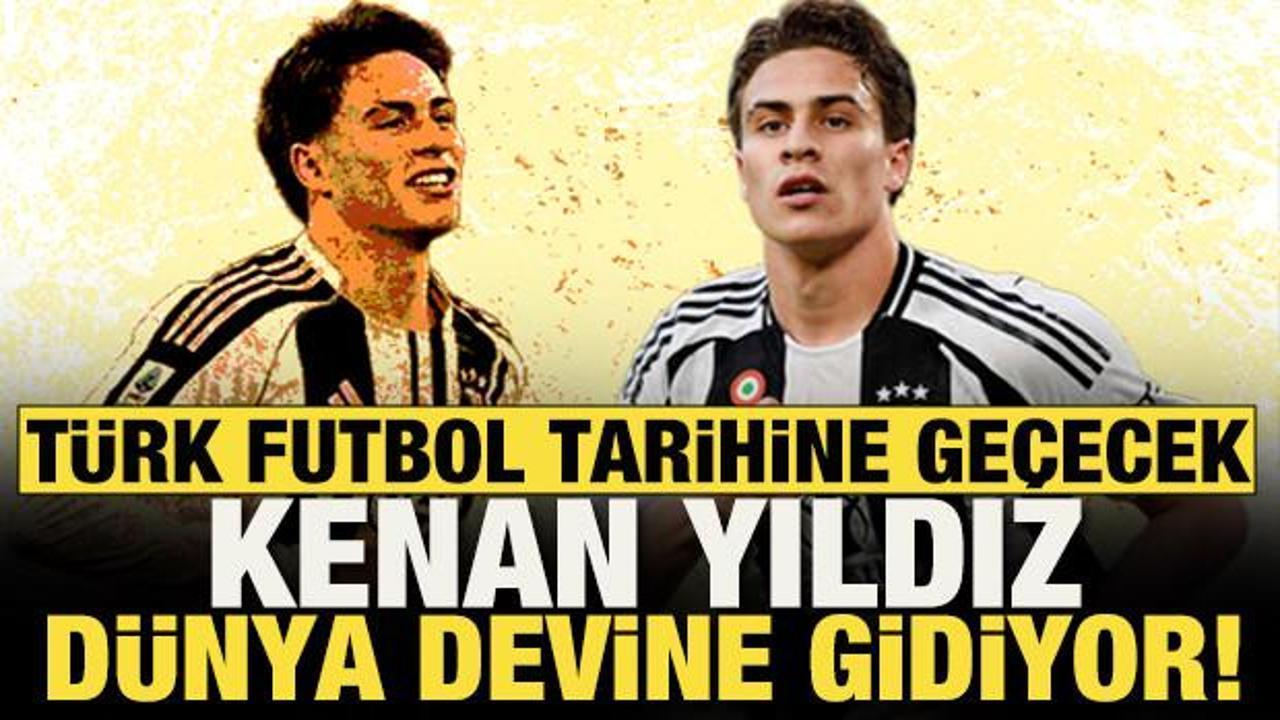 Kenan Yıldız d&uuml;nya devine gidiyor! T&uuml;rk futbol tarihine ge&ccedil;ecek: Akılalmaz rakam