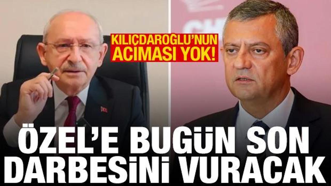 Kılı&ccedil;daroğlu harekete ge&ccedil;ti: &Ouml;zel'e bug&uuml;n son darbesini vuracak